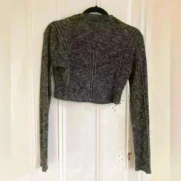 Urban Outfitters Tops - Out From Under Tripp Mock Cropped Top Urban Outfitters Gray Turtleneck Crop Top